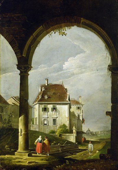 Venetian View by Antonio Pian